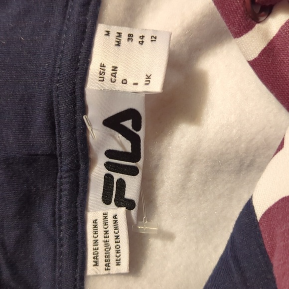 FILA Hush Hush Hoddie Sweater Size M NWT MSRP $50 - Picture 6 of 6